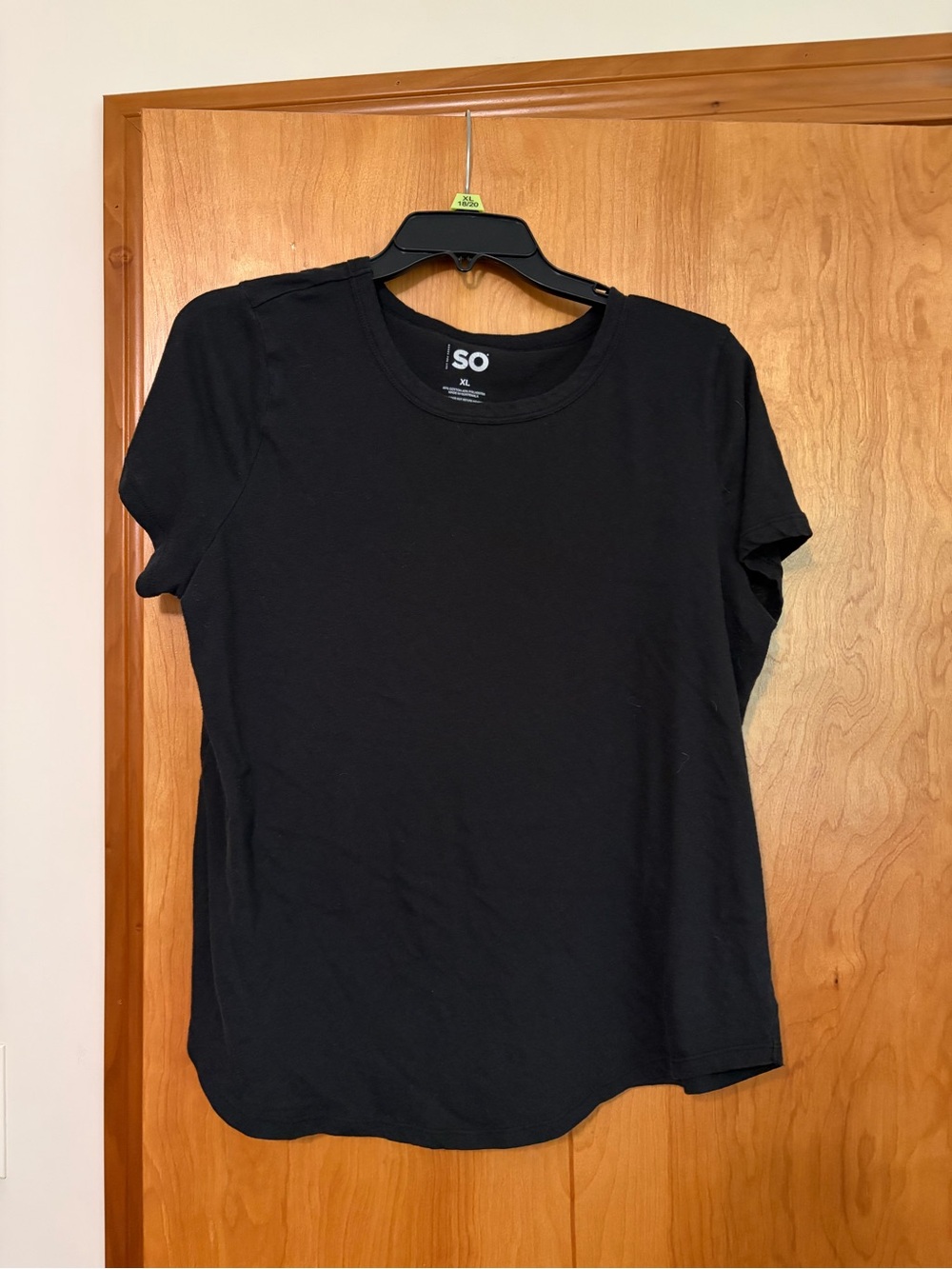 SO Black Short Sleeve Crew Tee